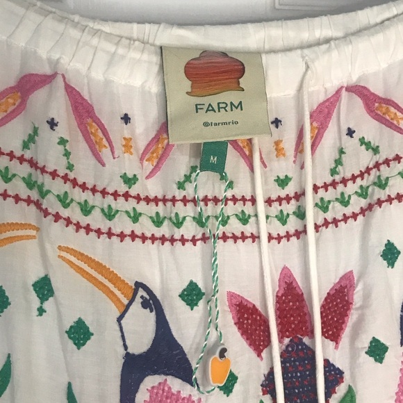 FARM Rio Summer Garden Maxi Skirt **altered piece** - Picture 10 of 16